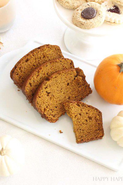 I promise that you will absolutely love this Pumpkin Bread Recipe! It tastes very similar to the Starbucks bread. It is the easiest bread you will make. #pumpkin #baking #recipes #pumpkinbread #recipes #thanksgivingrecipe #thanksgivingrecipes