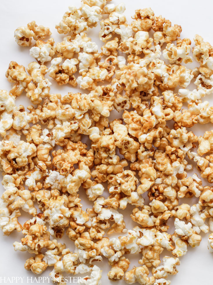 easy microwave caramel popcorn