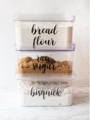 diy organizing container store products for your pantry