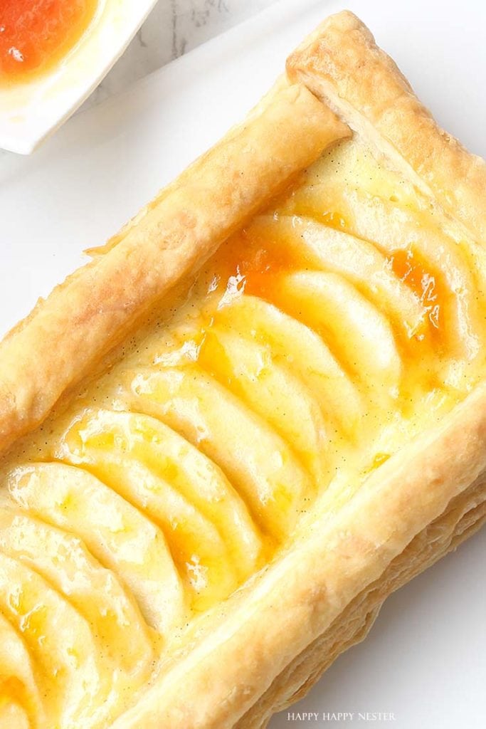 French Apple Custard Tart