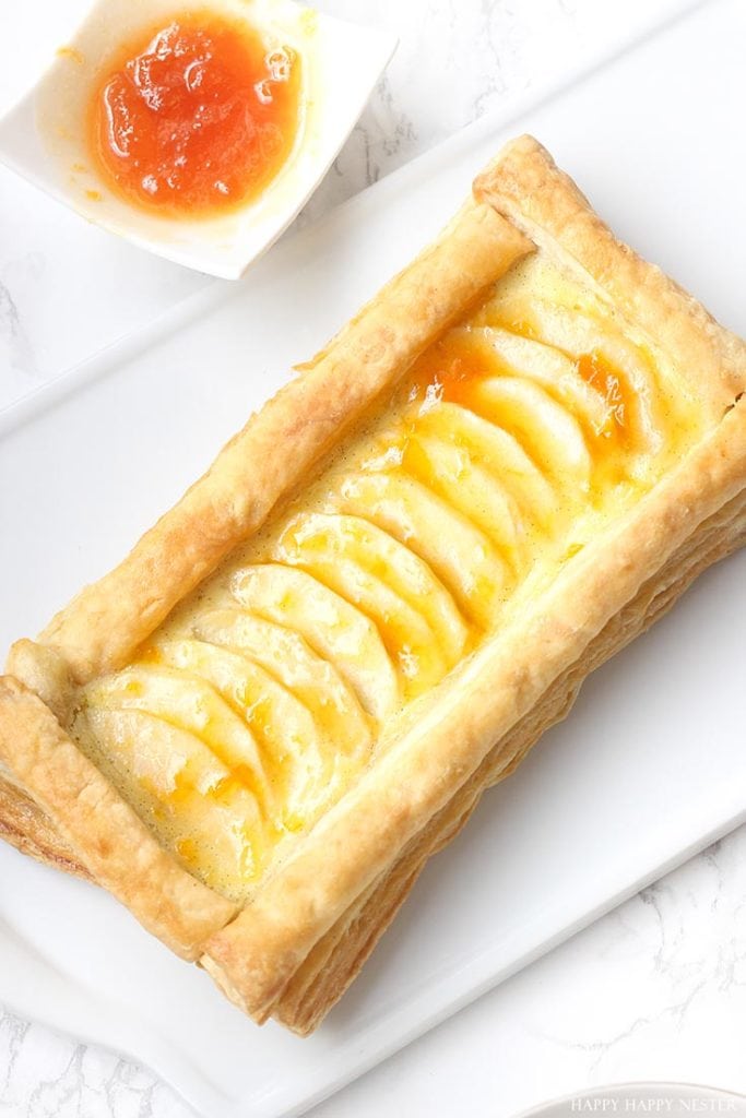 French Apple Custard Tart