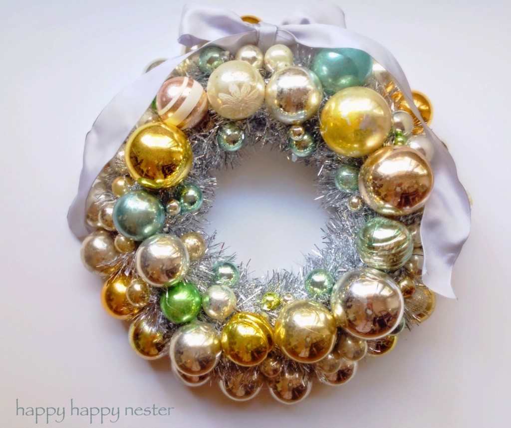 Vintage Ornament Wreath - Happy Happy Nester