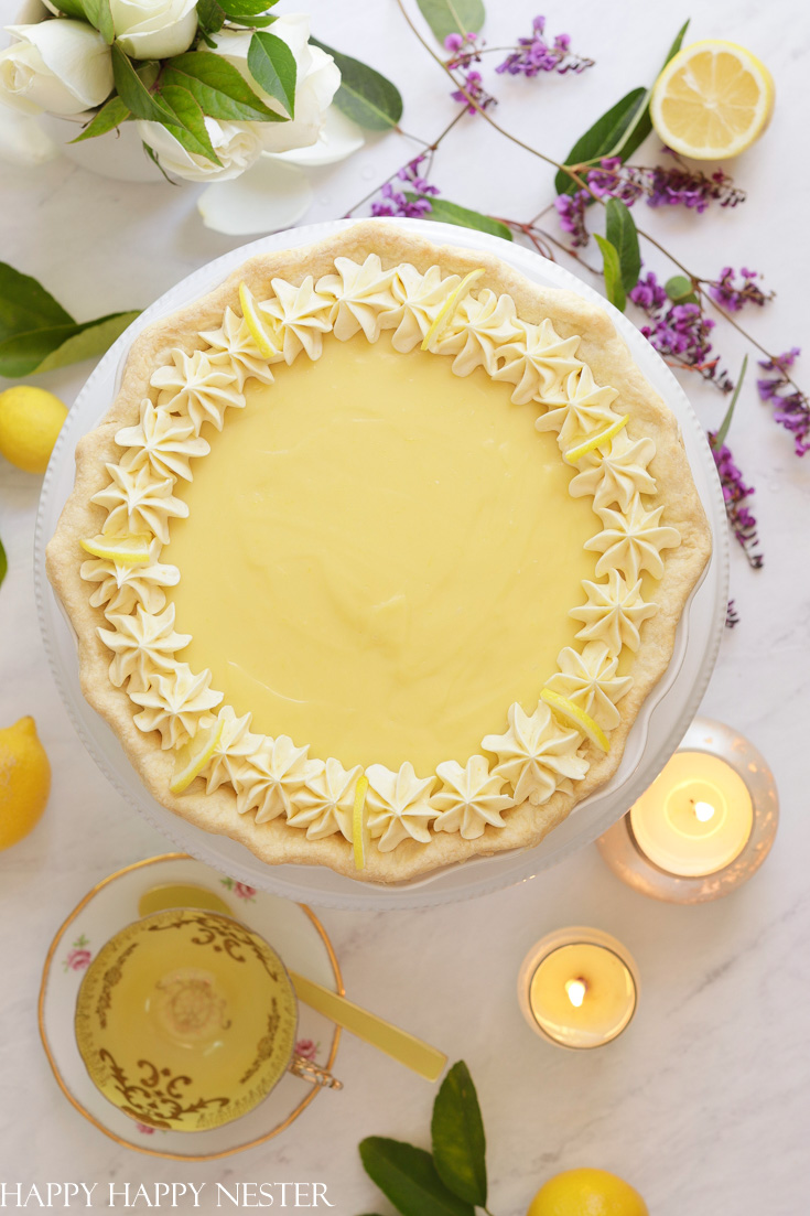 the best lemon sour cream pie recip