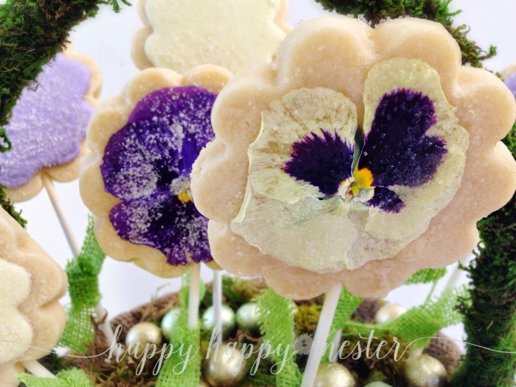 flower cookies