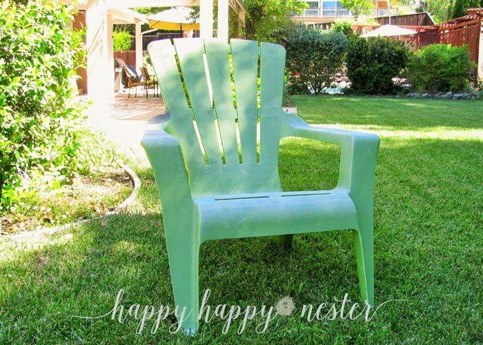 Painting plastic adirondack chairs hot sale