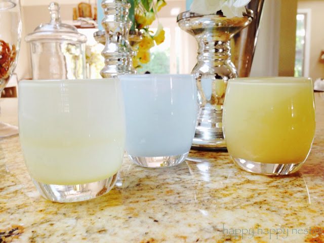Glassybaby candle votives