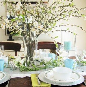 spring table decor