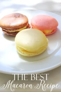 This recipe is from a French pastry chef and the macarons melt in your mouth. They are like no other macaron I have tasted. I have included all his wonderful tips to making a successful cookie. Enjoy!