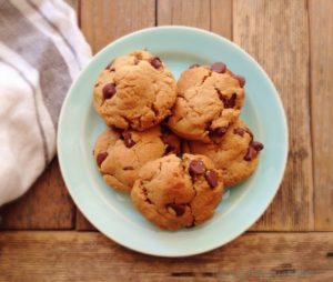 This gluten free Peanut Butter Chocolate Chip Recipe is addicting!