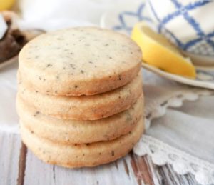 Earl Grey Shortbread Cookies