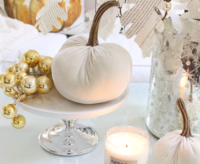 Styling a Coffee Table for Fall - Happy Happy Nester