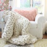 Chunky Arm Knit Throw DIY