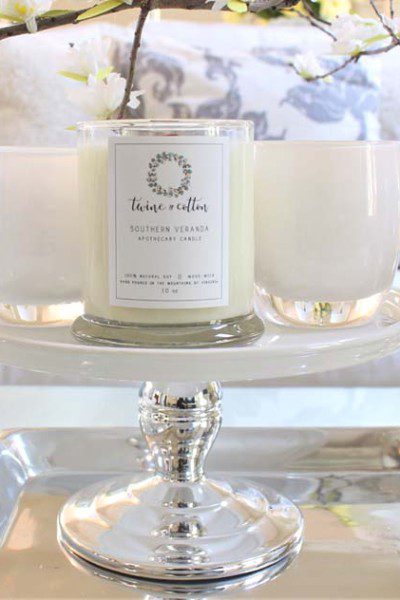 The Hill Collection Candles have a wooden wick that crackles like a wood fire when lit. The candles have heavenly fragrances that beautifully fill a room.