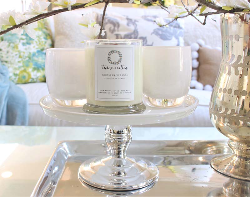 The Hill Collection Candles have a wooden wick that crackles like a wood fire when lit. The candles have heavenly fragrances that beautifully fill a room. 