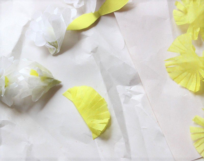 tutorial to make flowers