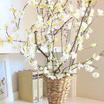 Easy Tissue Paper Flowers: Pear Blossoms