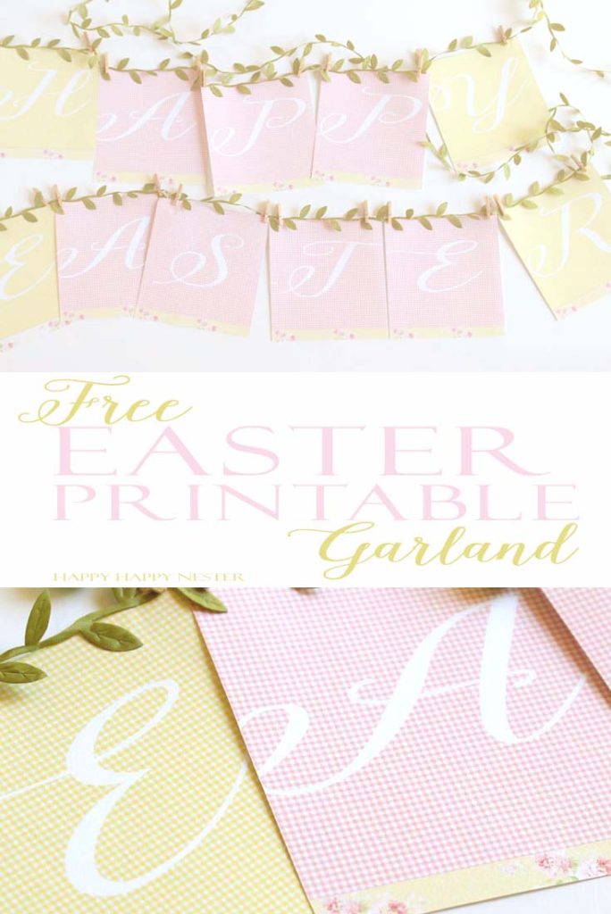 Happy Easter Printables : Free Spring Printables — Pink Peppermint Design