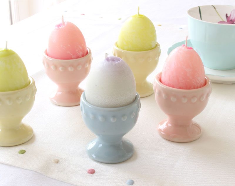 Spring Egg Candles