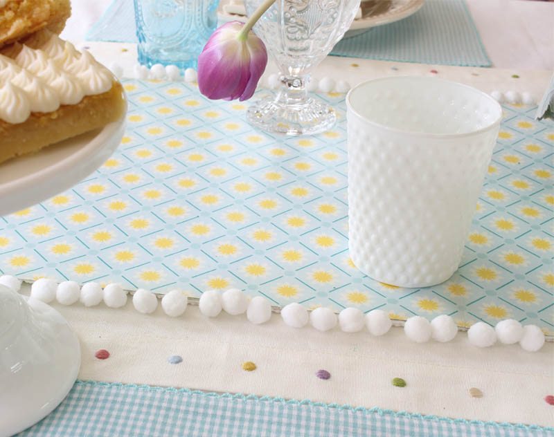 spring table runner