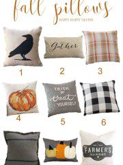 9 Beautiful Fall Pillows Selected Just for You!