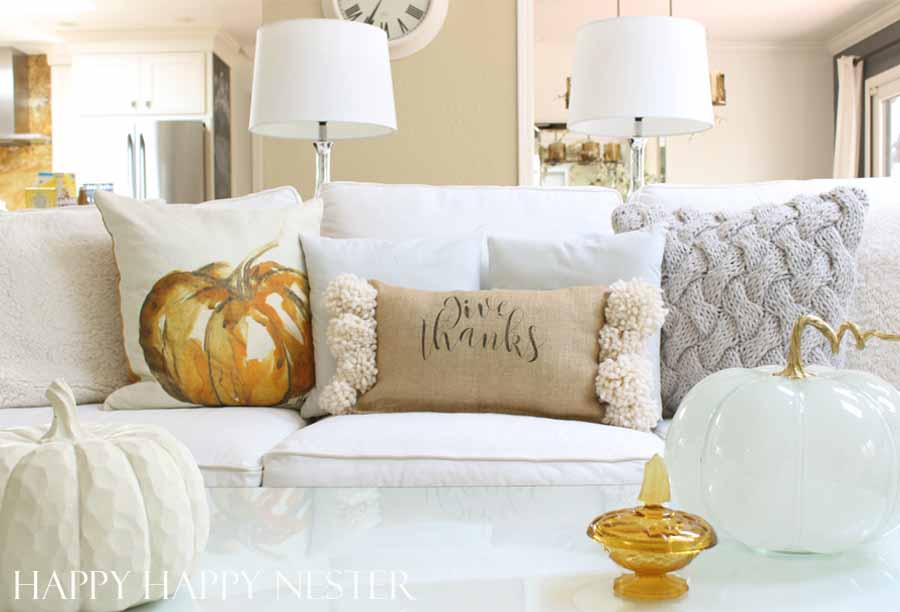 9 Beautiful Fall Pillows Selected Just for You! - Happy Happy Nester