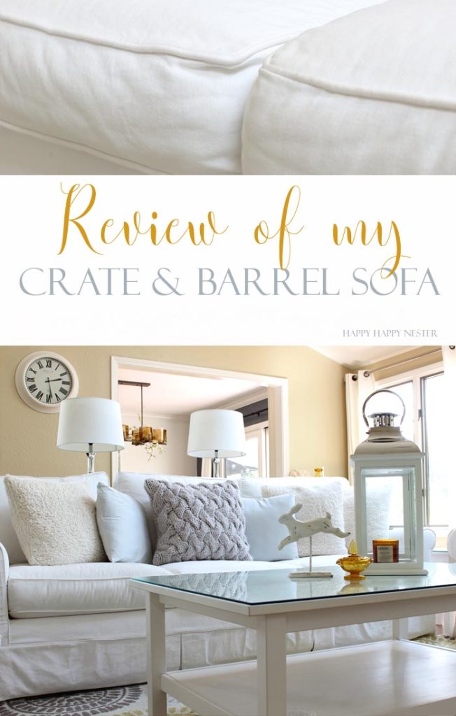 A honest review of my Crate & Barrel Sofa. It is the best sofa and has held up for three years. If you are thinking of buying one, and not sure about what to buy, make sure to read my review. This home decor item is a big investment and you want to do your sofa research.