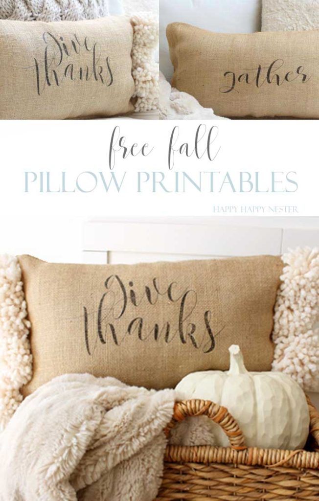 9 Beautiful Fall Pillows Selected Just for You! - Happy Happy Nester