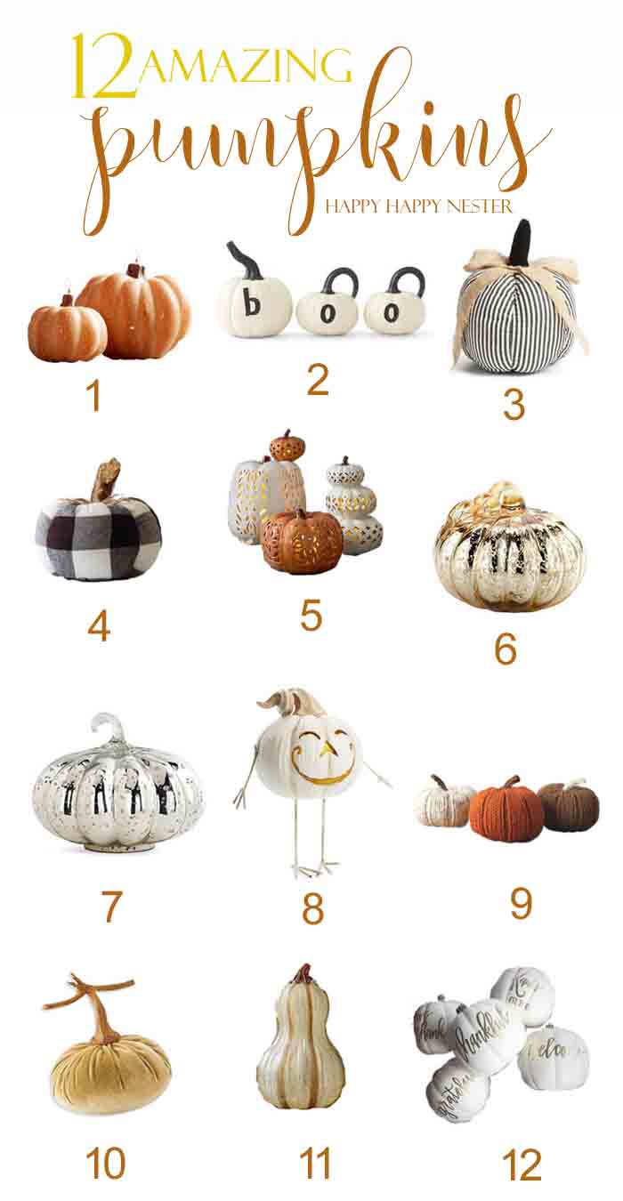 Hunt no more, here are my 12 best pumpkins!
