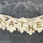 Make Sure to Welcome Fall in with this Cute Leaf Garland