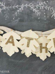 Make Sure to Welcome Fall in with this Cute Leaf Garland