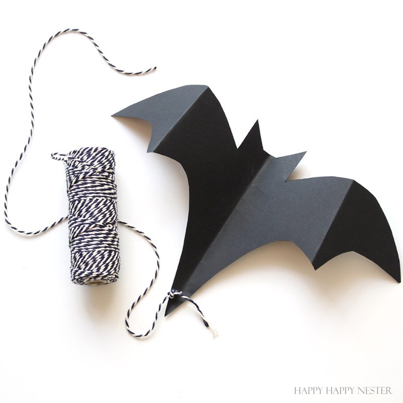 halloween paper models of bats