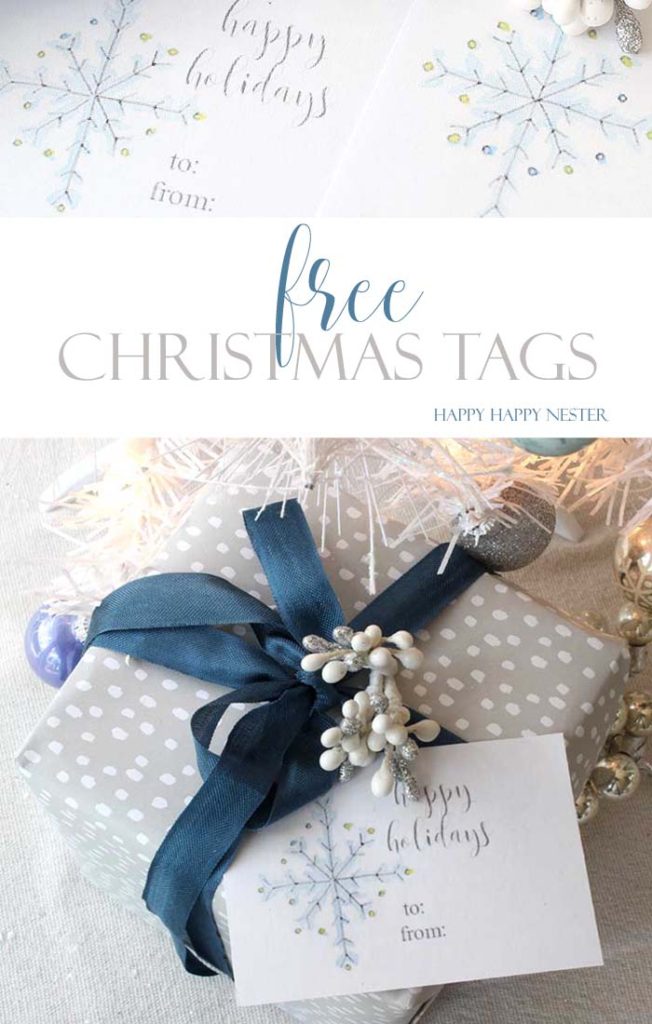 Christmas Tags: Free Printables you will Absolutely Love