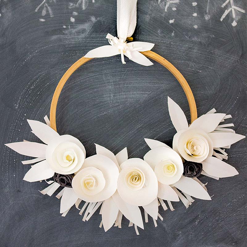 Pretty Paper Projects: Easy Paper Flower Garland