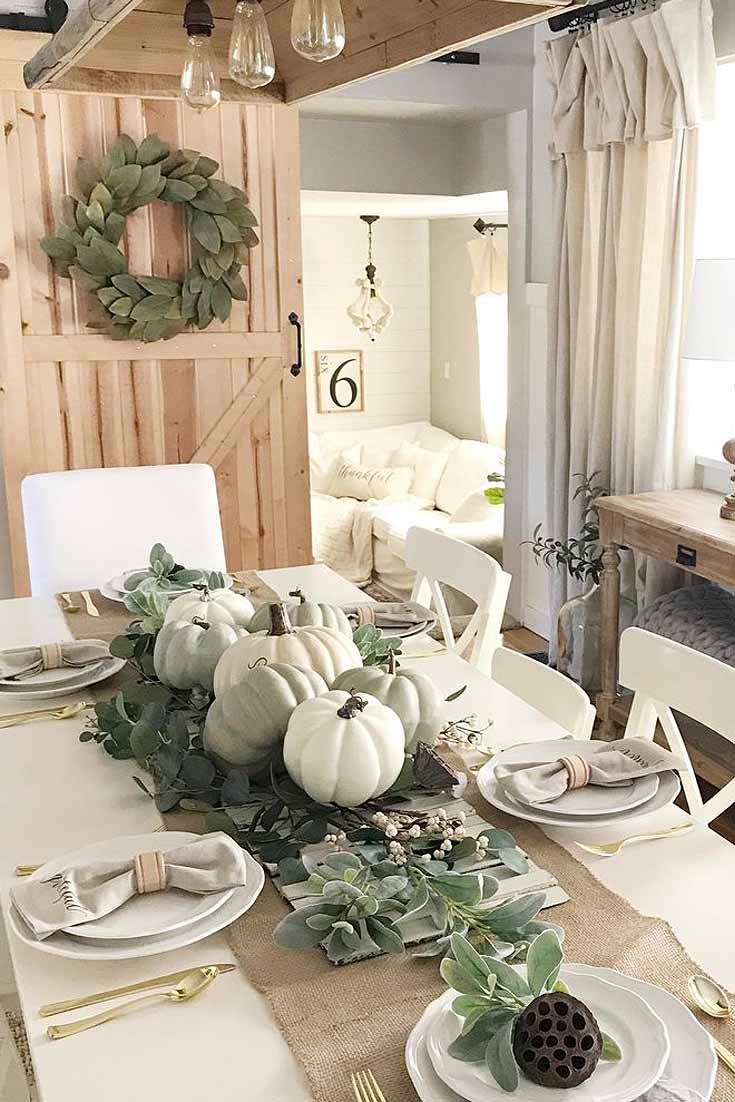 11 Beautiful Fall Tablescapes That Will Inspire You - Happy Happy Nester