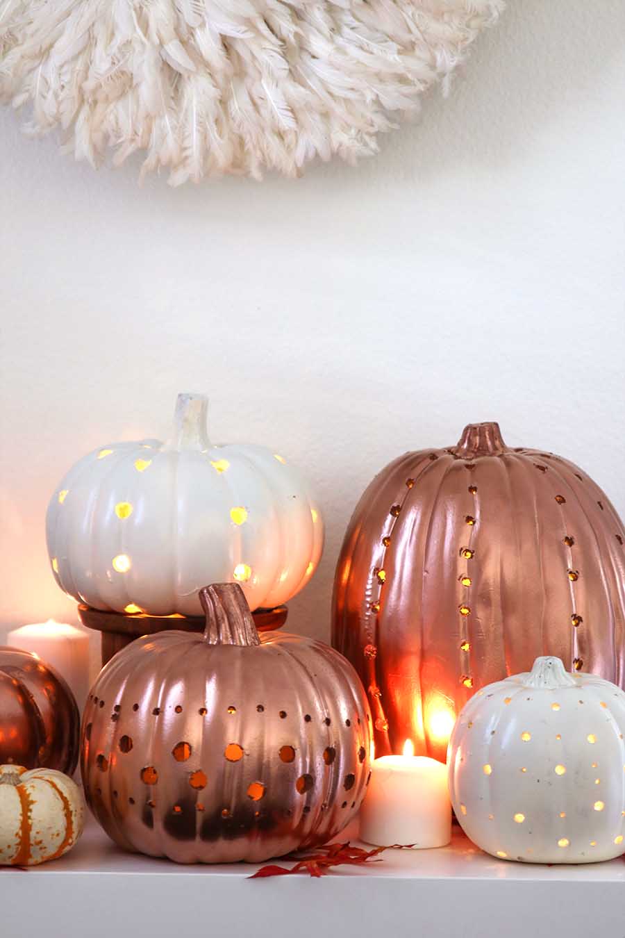 pumpkin luminaries