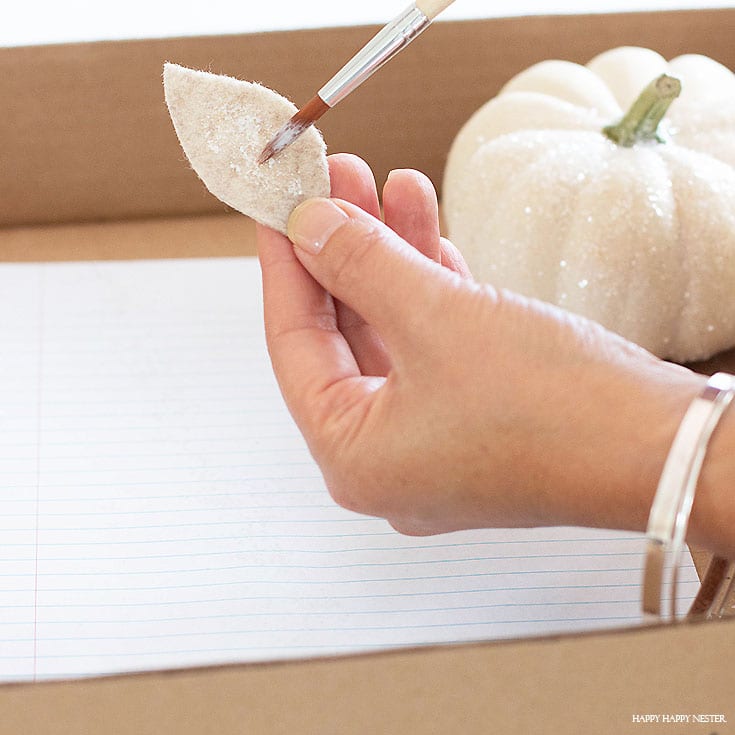 how to make glitter pumpkins diy