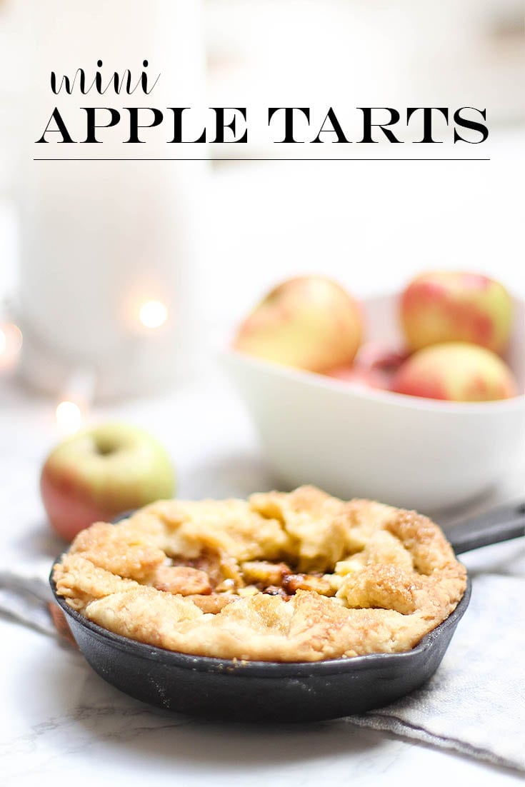 Mini Apple Tart Dishes, Set of 2