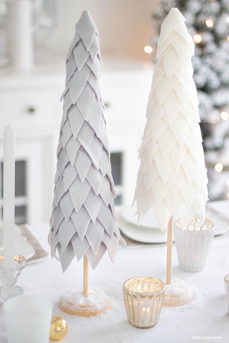How to Make a Fleece Cone Christmas Tree