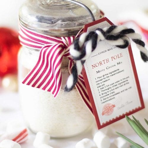 Hot Cocoa Mix Directions my MEDIUM keep warm, 1 38 x 2 12 Tags Personalize with names date