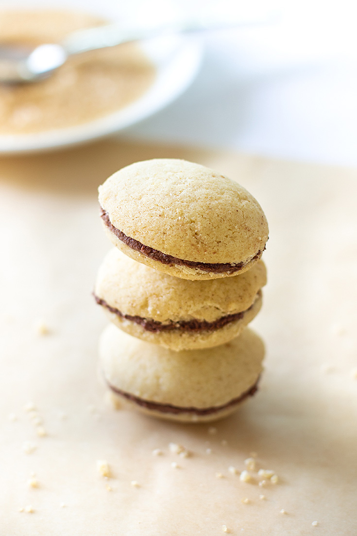 Brown Butter Sugar Cookies with Chocolate Ganache - Happy Happy Nester