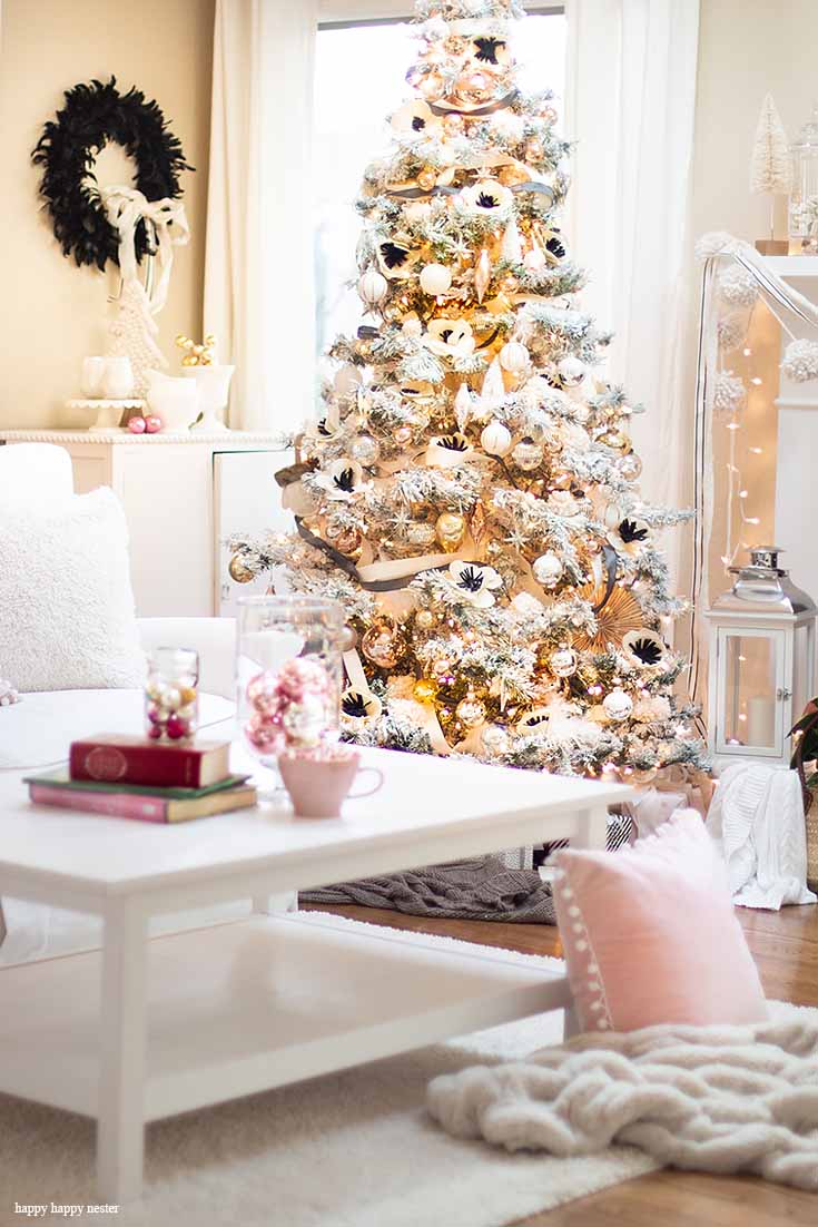 This year I'm sharing A Cottage Christmas Home Tour with you! I have decorated our home in pink, blush, copper and, black. I do 5 things when decorating for the holidays. I hope my information helps you decorate your home for the holidays. Home Decor | Christmas Decorating | Holiday Decor | Christmas Decor