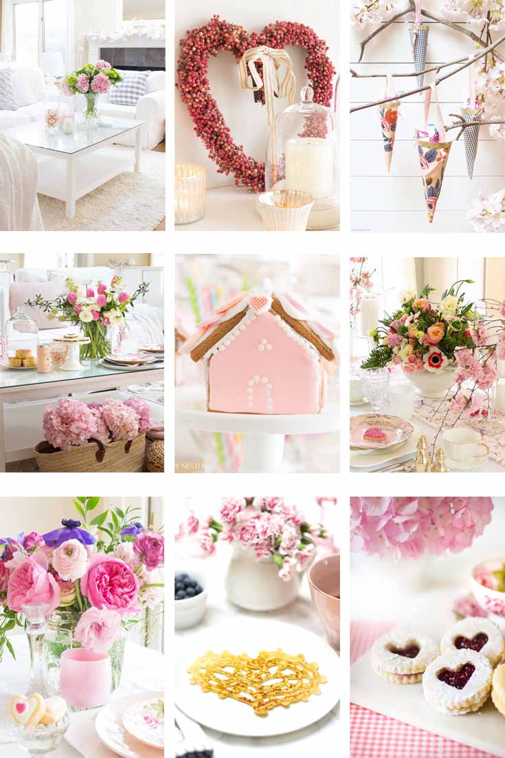 There is a little of something for everyone on this 8 DIY Valentine's Day Ideas. It includes crafts, recipes, table decorating, and decorating. If you like creating your own Valentine's dinners, floral arrangements then this post is for you. Valentine's Day | Valentine's Crafts | Valentine's Day Ideas | Valentine ideas