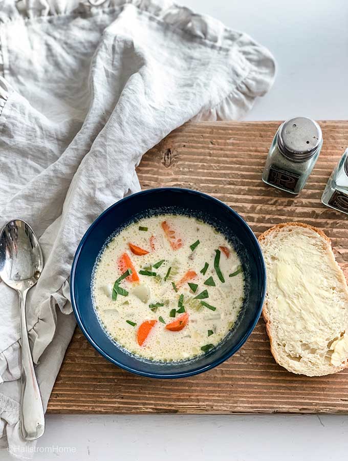 Creamy Potato Hamburger Soup Recipe