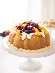 Yeast Cake Recipe: Savarin des fruits
