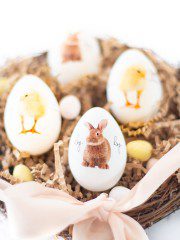 9 Unique Easter Egg Ideas: Decoupage Eggs