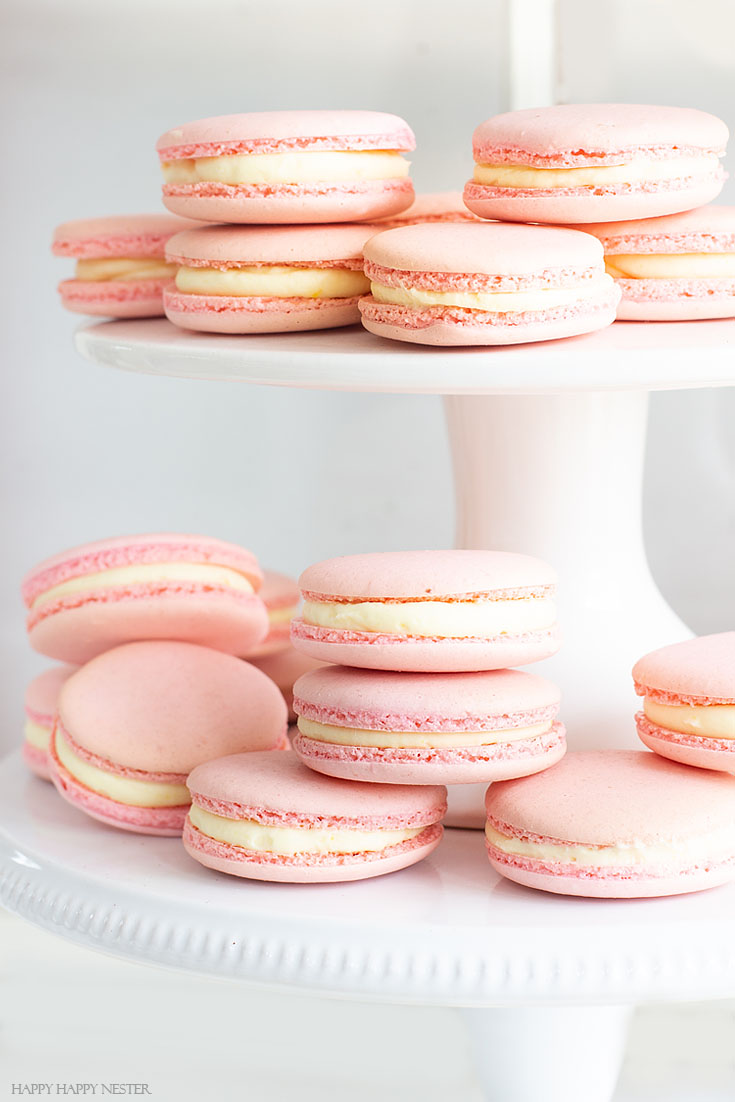 I Finally Have the Best Macaron Recipe! I have been obsessed with finding The Best Basic French Macaron Recipe for what feels like an eternity! I'm happy to say that I mastered baking them. This yummy recipe combines the meringue cookie with a buttery French sabayon filling. #macaron #cookie #frenchmacaron #meringue #italianmeringue #baking #bestcookie #bake