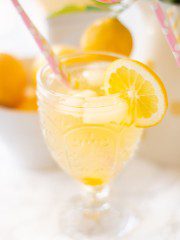 meyer lemon sparkling ice tea
