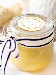 Homemade Lemon Curd with Printable Labels