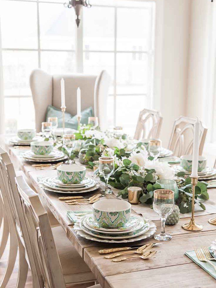 Spring Table: 14 Ideas to Style Your Home for Spring - Happy Happy Nester