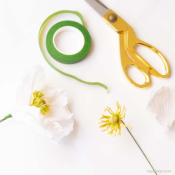 how to make crepe paper flowers